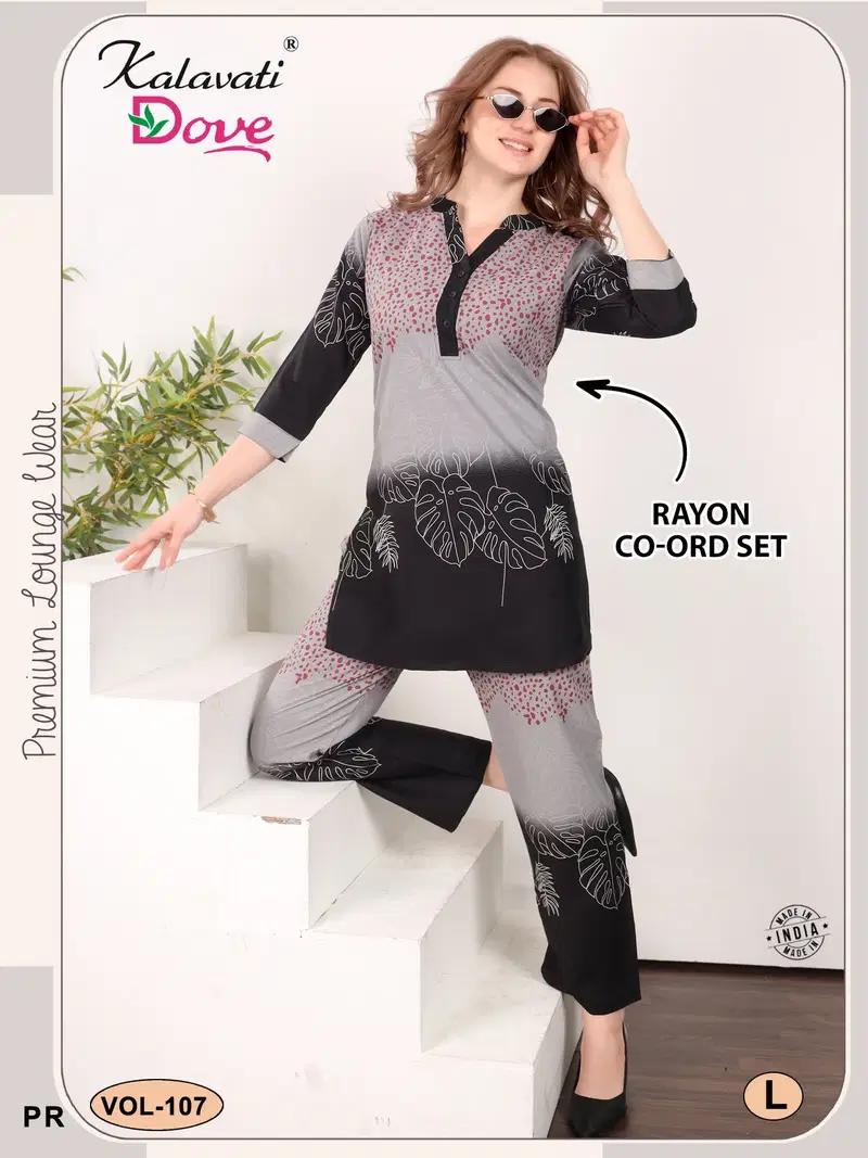 Kalavatis Vol 107 A Rayon Co Ord Set Collection