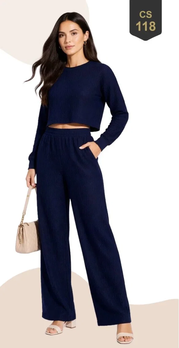 Trendy Lucy Lycra Polyester Top And Trouser Collection