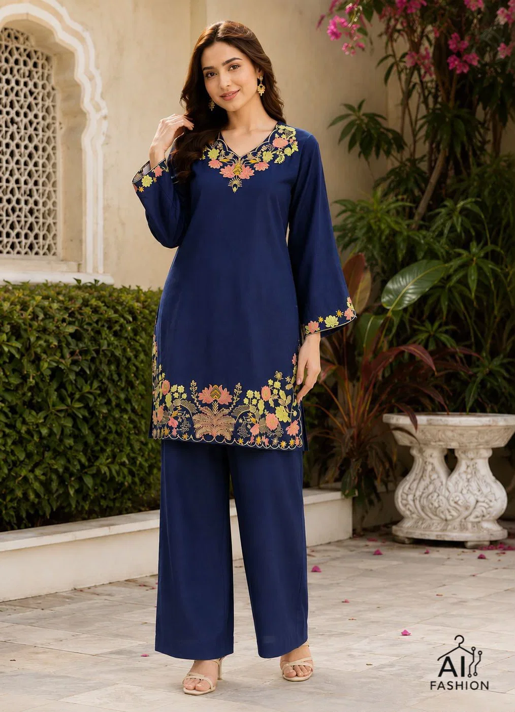 Kitty Party Vol 1 Rayon Embroidered Co Ord Set Collection