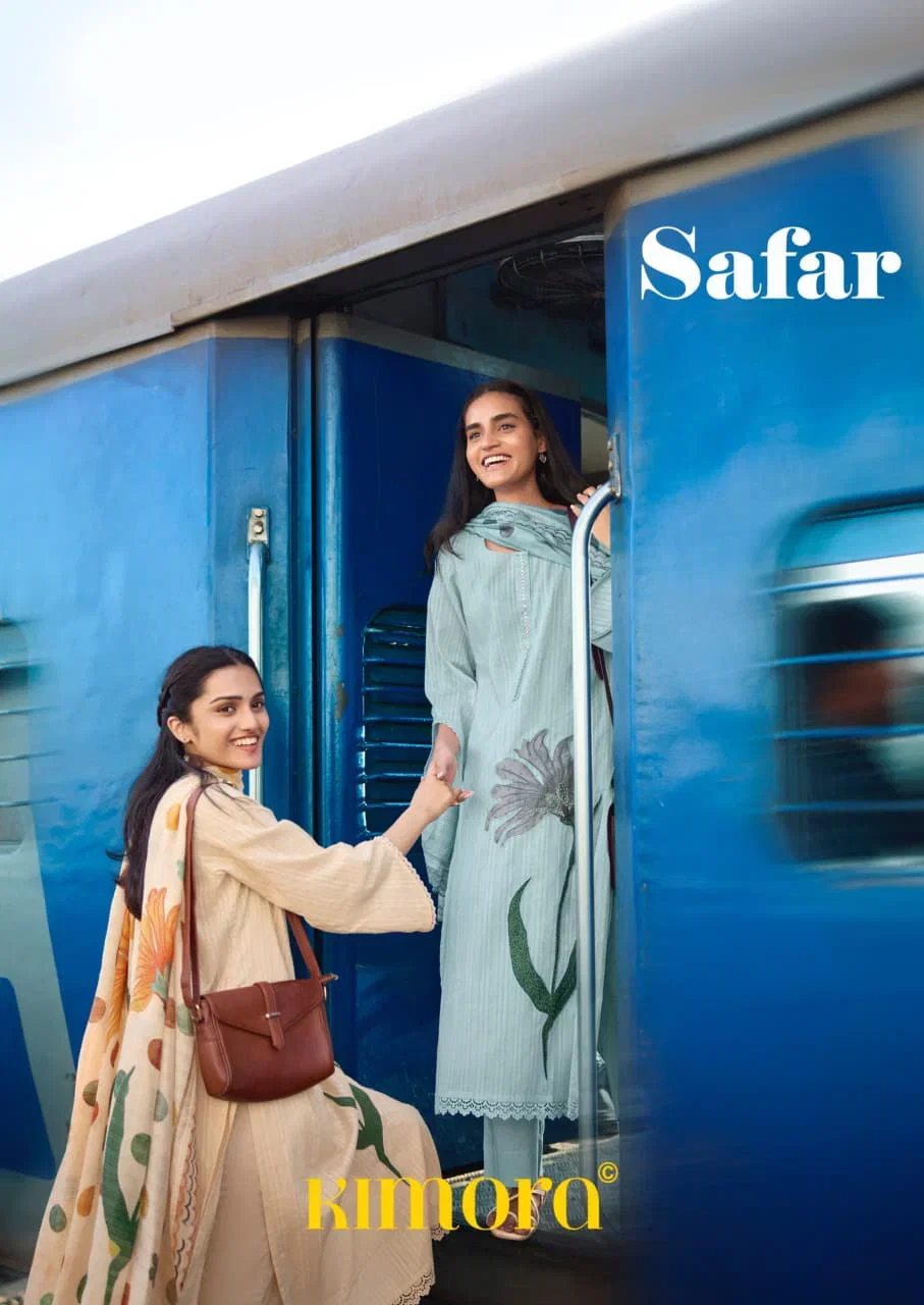 Kimora Safar Vol 88 Cotton Handworked Salwar Kameez