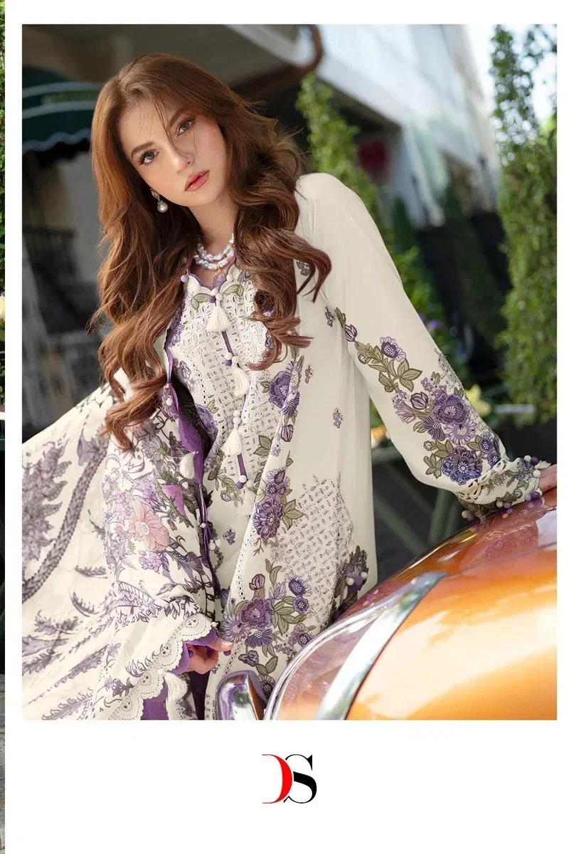 Deepsy Ombre 1625 Cotton Dupatta Cotton Pakistani Salwar Kameez
