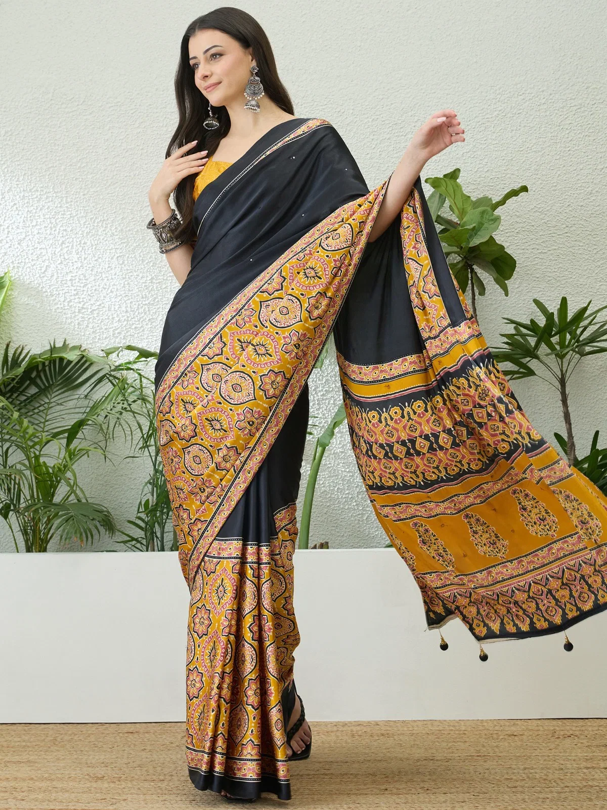 Lux Vol 40 Semi Modal Handworked Saree Collection