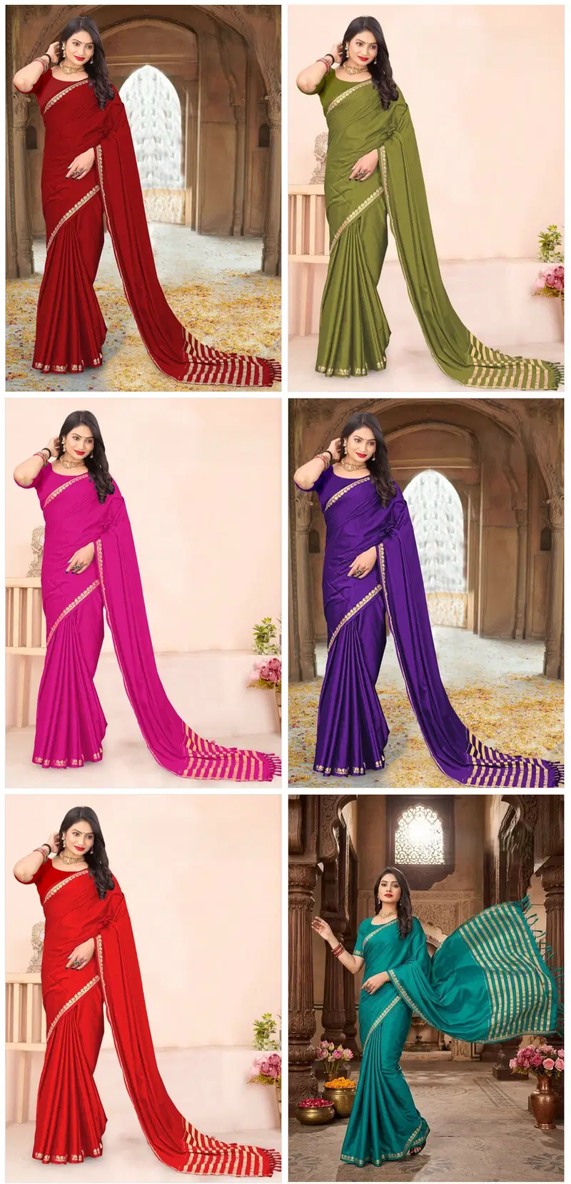 Ismol Silk Soft Mysore Silk Zari Weaving Plain Saree Collection