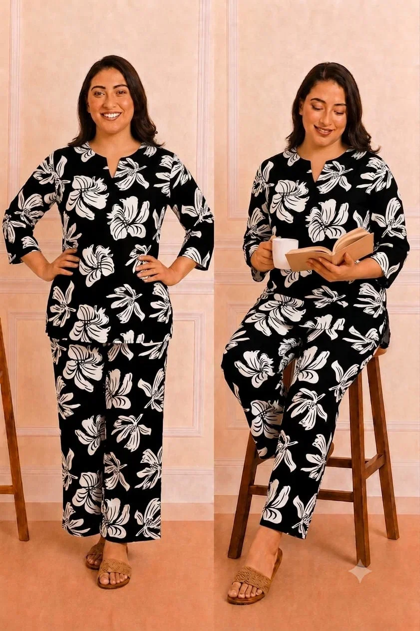 Lrc 12 Rayon Printed Co Ord Set Collection