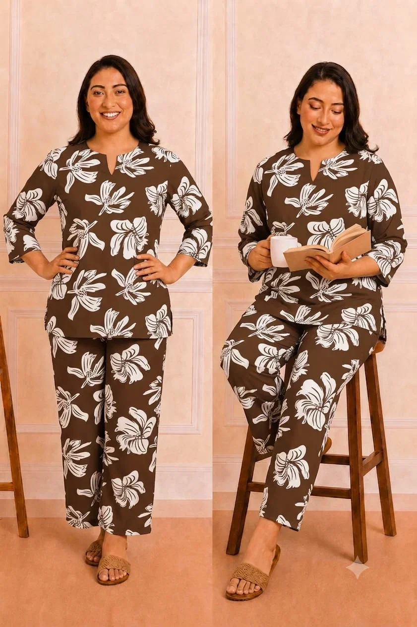 Lrc 12 Rayon Printed Co Ord Set Collection