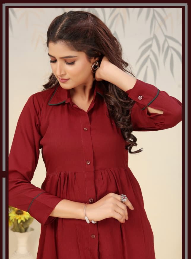 Moksh Ice D. No 924 Rinkal Cotton Kurti Pant Collection