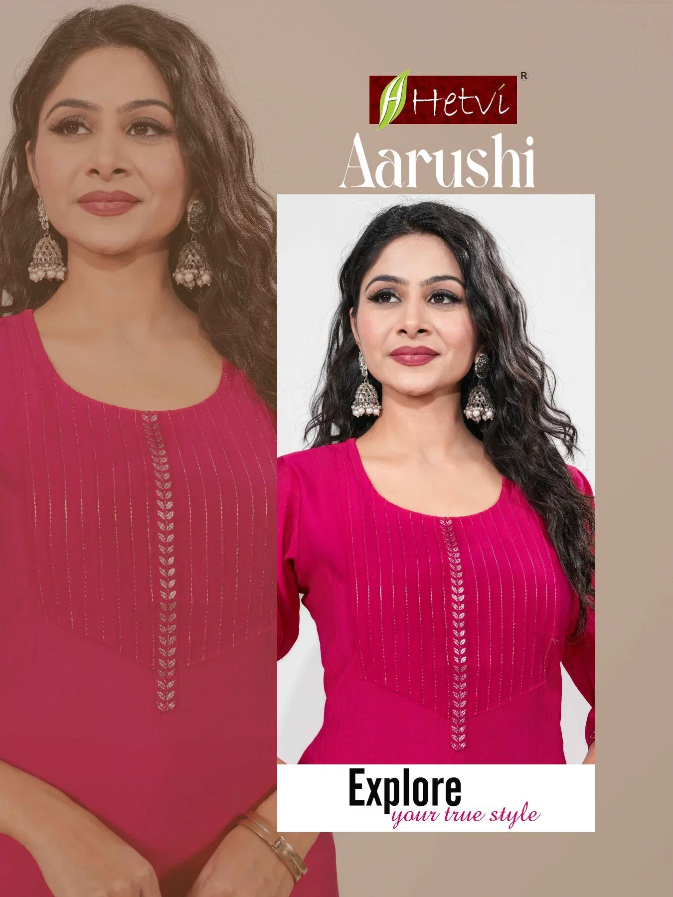 Hetvi Aarushi Dobby Silk Fancy Kurti Collection