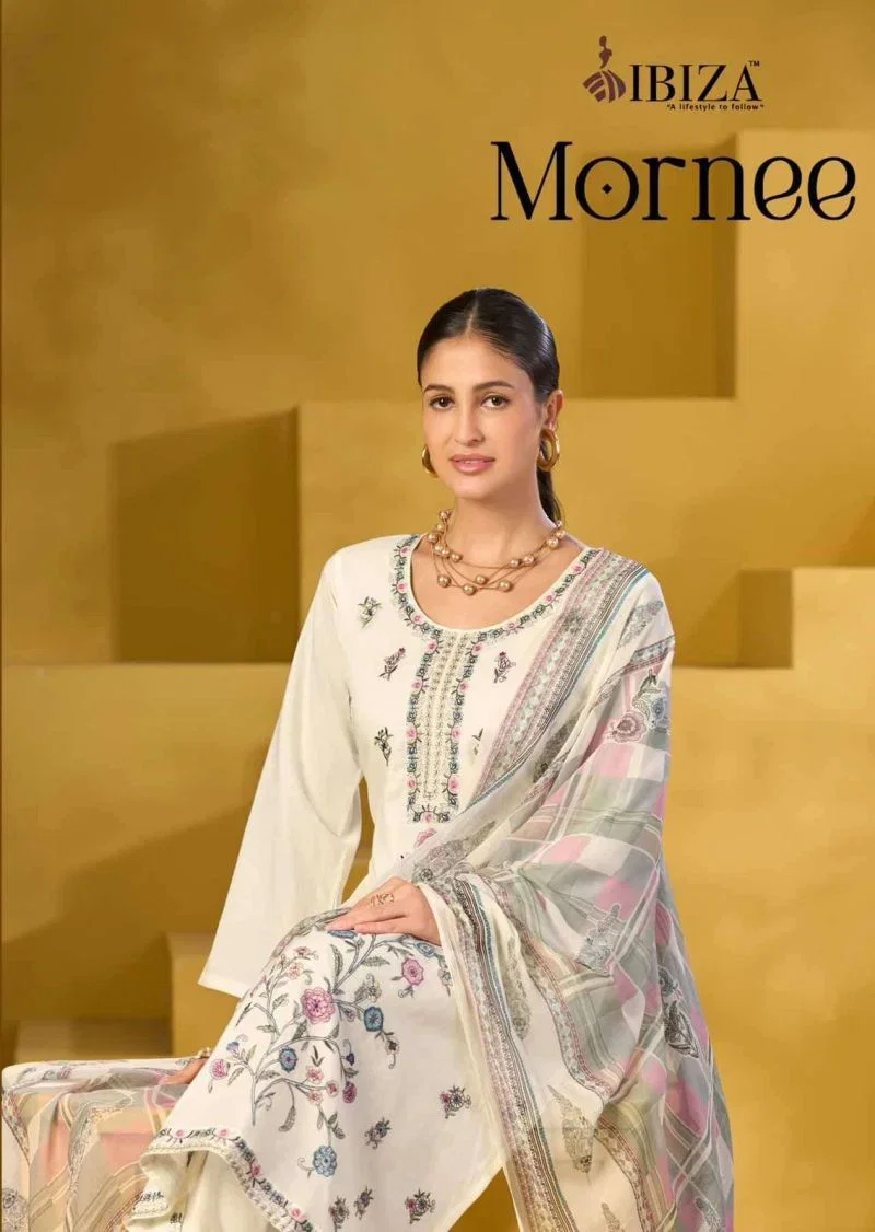 Ibiza Mornee Lawn Cotton Embroidered Salwar Kameez Collection